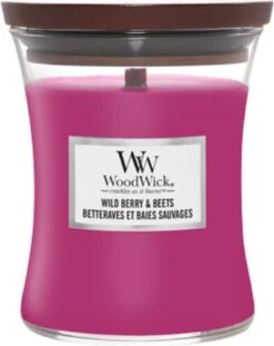 Woodwick Wild Berry & Beets Medium Candle - Geurkaars -WoodWick 952x1200