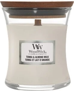 WoodWick Geurkaars Mini Tonka & Almond Milk - 8 Cm / ø 7 Cm -WoodWick 982x1200 2
