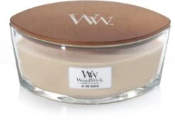 WoodWick At The Beach Ellipse Candle