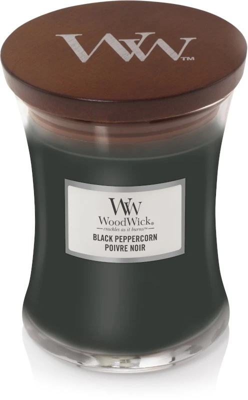 WoodWick Black Peppercorn Medium Candle 3 WoodWick Black Peppercorn Medium Candle
