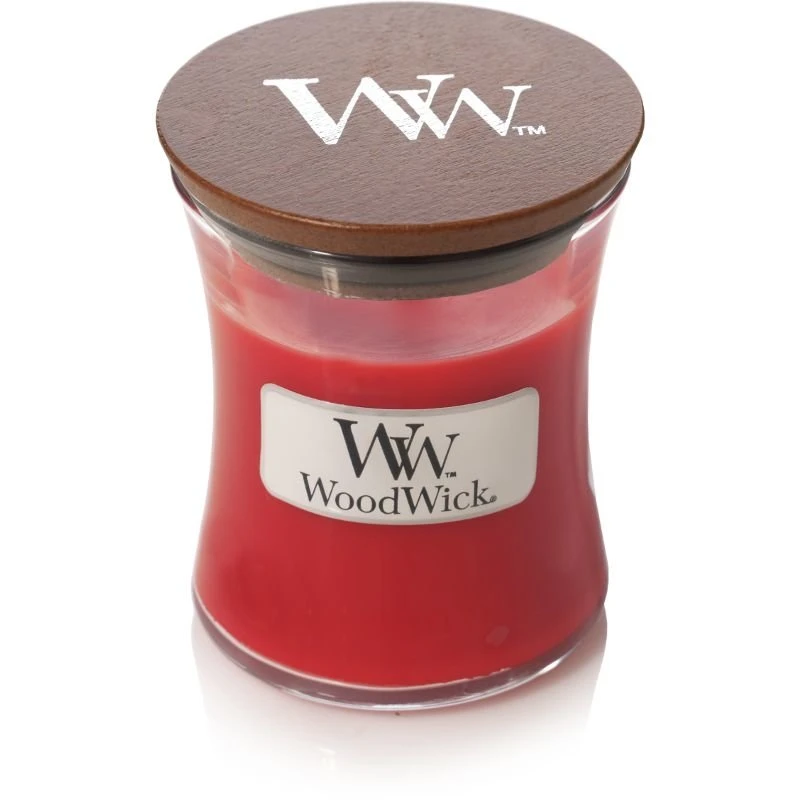 WoodWick Crimson Berries Mini Candle 3 WoodWick Crimson Berries Mini Candle