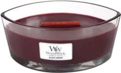 WoodWick Ellipse Candle Black Cherry