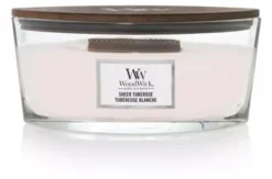 WoodWick Ellipse Candle Sheer Tuberose