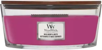 WoodWick Ellipse Candle Wild Berry & Beets 3 WoodWick Ellipse Candle Wild Berry & Beets