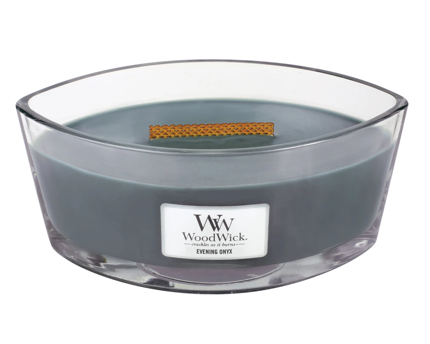 WoodWick Evening Onyx Ellipse Candle 4 WoodWick Evening Onyx Ellipse Candle - Afbeelding 2