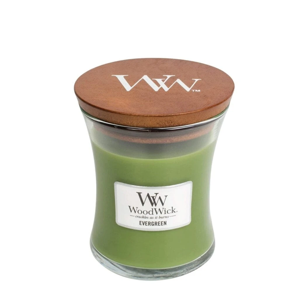 WoodWick Evergreen Mini Candle 3 WoodWick Evergreen Mini Candle