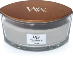 WoodWick Fireside Ellipse Candle