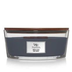 WoodWick Indigo Suede Ellipse Candle