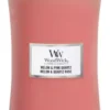 WoodWick Large Candle Melon & Pink Quartz