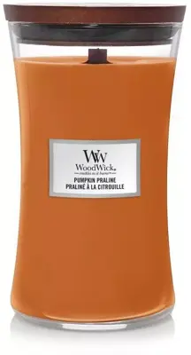 WoodWick Large Candle Pumpkin Praline