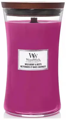 WoodWick Large Candle Wild Berry & Beets 3 WoodWick Large Candle Wild Berry & Beets