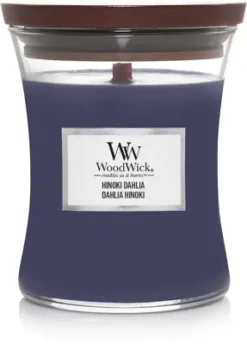 WoodWick Medium Candle Hinoki Dahlia