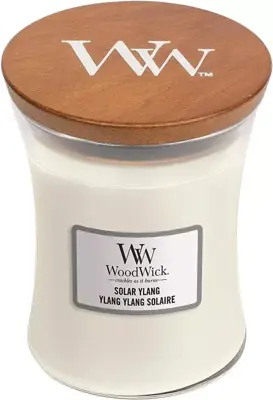 WoodWick Medium Candle Solar Ylang 3 WoodWick Medium Candle Solar Ylang