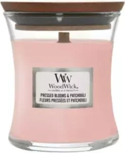 WoodWick Mini Candle Pressed Blooms & Patchouli