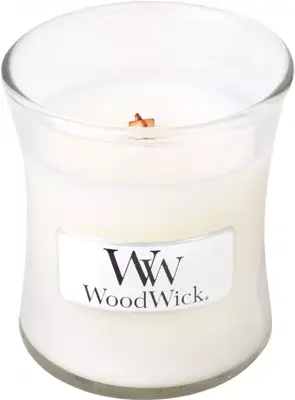 WoodWick Mini Candle White Tea & Jasmine 3 WoodWick Mini Candle White Tea & Jasmine