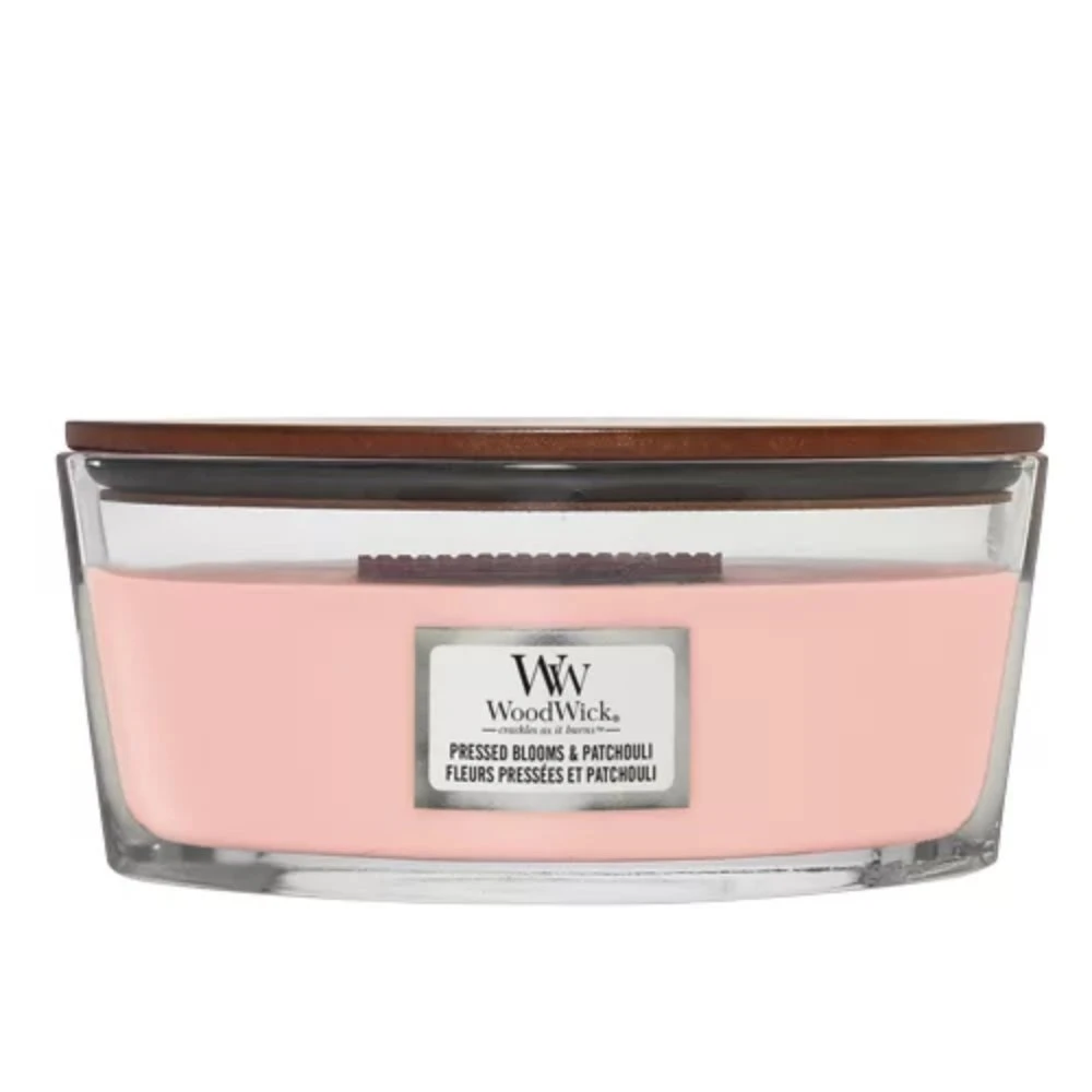 WoodWick Pressed Blooms & Patchouli Ellipse Candle 3 WoodWick Pressed Blooms & Patchouli Ellipse Candle