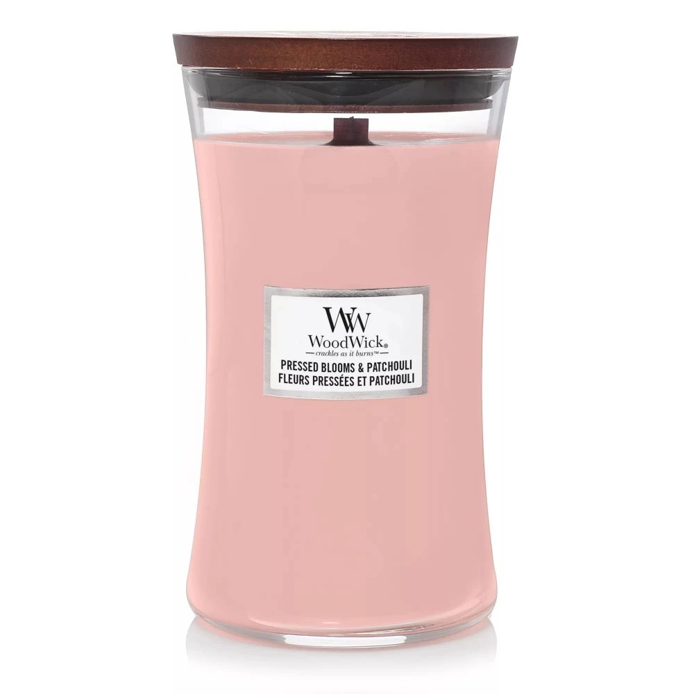 WoodWick Pressed Blooms & Patchouli Large Candle 3 WoodWick Pressed Blooms & Patchouli Large Candle