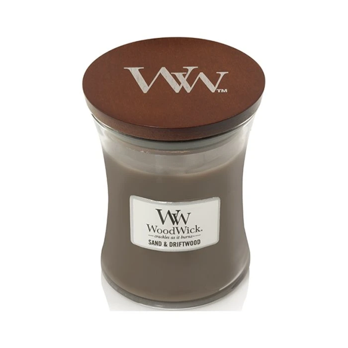 WoodWick Sand & Driftwood Medium Candle 3 WoodWick Sand & Driftwood Medium Candle