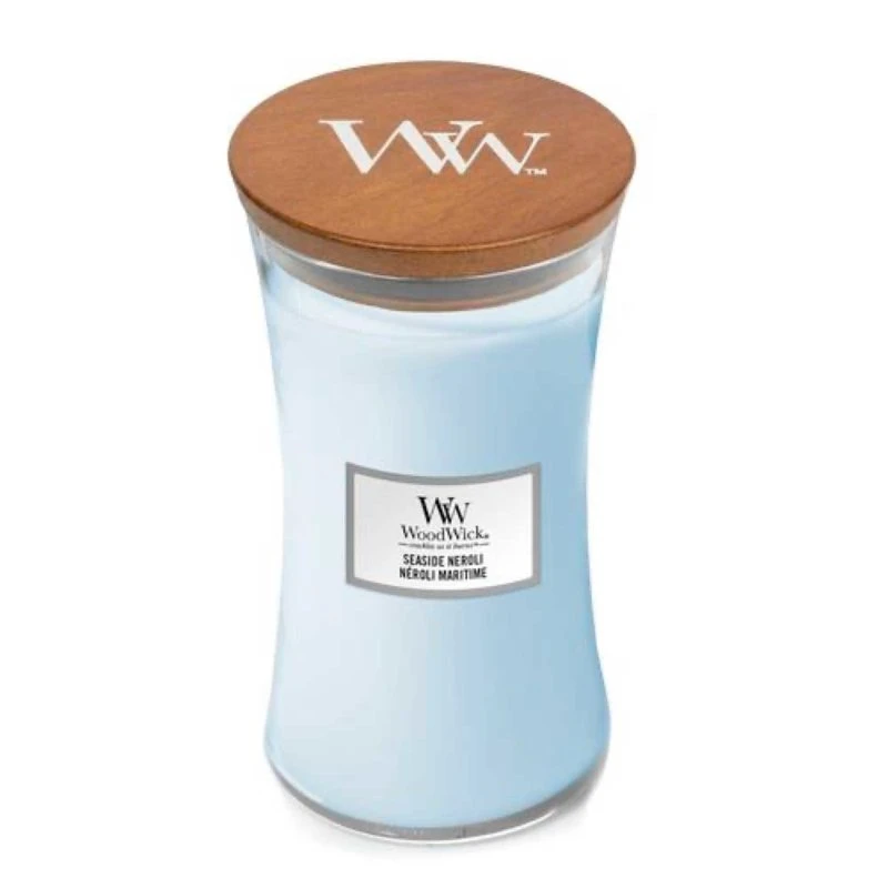 WoodWick Seaside Neroli Large Candle 3 WoodWick Seaside Neroli Large Candle