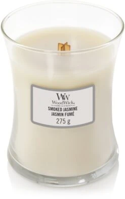 WoodWick Smoked Jasmine Medium Candle