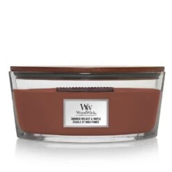 WoodWick Smoked Walnut & Maple Ellipse Candle
