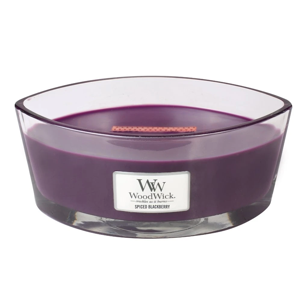 WoodWick Spiced Blackberry Ellipse Candle 3 WoodWick Spiced Blackberry Ellipse Candle