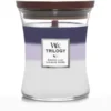 WoodWick Trilogy Medium Candle Evening Luxe