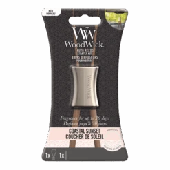 Woodwick Auto Reed Starter Kit Coastal Sunset - Auto Parfum