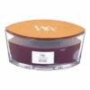 Woodwick Black Cherry Ellipse Candle - Geurkaars