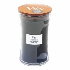 Woodwick Black Peppercorn Large Candle - Geurkaars