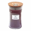 Woodwick Black Plum Cognac Large Candle - Geurkaars -WoodWick woodwick black plum cognac large geurskaars 1 5