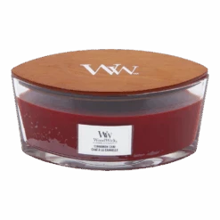 Woodwick Cinnamon Chai Ellipse Candle - Geurkaars