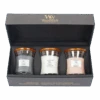 Woodwick Deluxe Gift Set 3 Mini Jar Floral - Geurkaars -WoodWick woodwick deluxe gift set 3 mini jar floral geurkaars 1