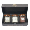 Woodwick Deluxe Gift Set Mini Jar Woody - Geurkaars -WoodWick woodwick deluxe gift set mini jar woody geurkaars 1