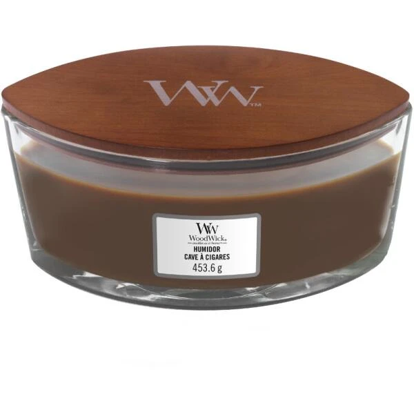 WoodWick Ellipse Candle - Humidor 3 WoodWick Ellipse Candle - Humidor