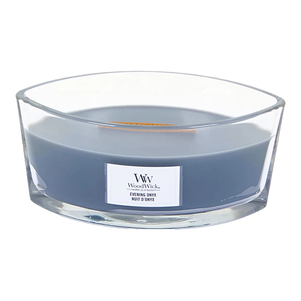 Woodwick Evening Onyx Ellipse Candle - Geurkaars 4 Woodwick Evening Onyx Ellipse Candle - Geurkaars - Afbeelding 2