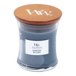 Woodwick Evening Onyx Mini Candle - Geurkaars
