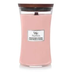 WoodWick Large Candle - Pressed Blooms & Patchouli