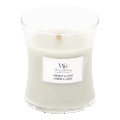 Woodwick Lavender & Cedar Mini Candle - Geurkaars -WoodWick woodwick lavender cedar mini candle geurskaars 2 1