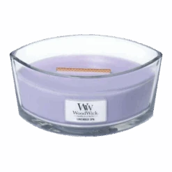 Woodwick Lavender Spa Ellipse Candle - Geurkaars
