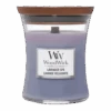 Woodwick Lavender Spa Medium Candle - Geurkaars -WoodWick woodwick lavender spa medium candle geurskaars 1