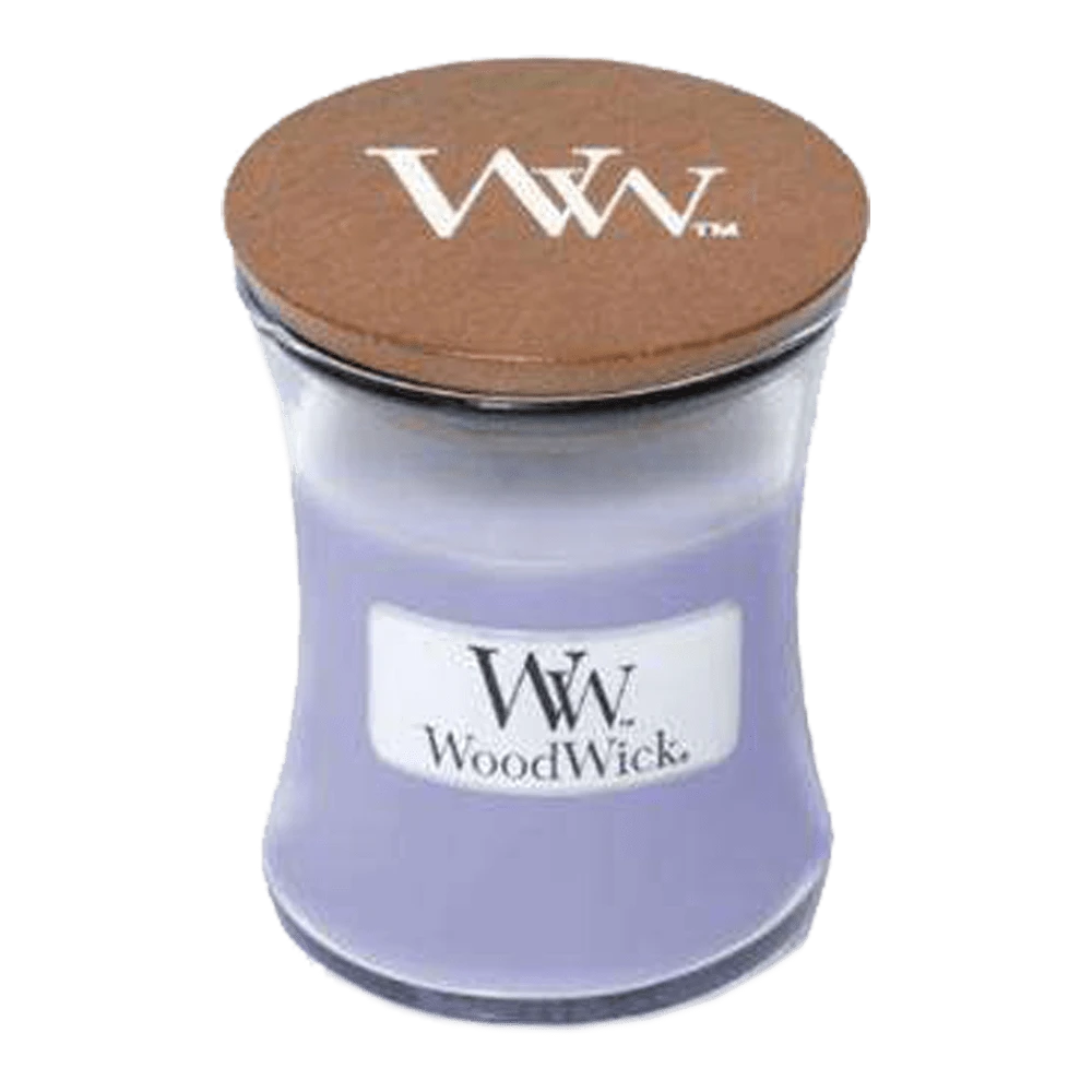 Woodwick Lavender Spa Mini Candle - Geurkaars 3 Woodwick Lavender Spa Mini Candle - Geurkaars
