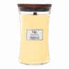 Woodwick Lemongrass & Lily Large Candle - Geurkaars 1 Woodwick Lemongrass & Lily Large Candle - Geurkaars -WoodWick woodwick lemongrass lily large candle geurskaars 1