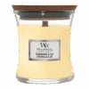 Woodwick Lemongrass & Lily Medium Candle - Geurkaars 2 Woodwick Lemongrass & Lily Medium Candle - Geurkaars -WoodWick woodwick lemongrass lily medium candle geurskaars 1