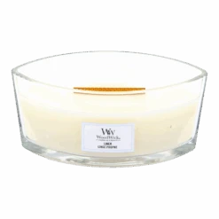 Woodwick Linen Ellipse Candle - Geurkaars -WoodWick woodwick linen ellipse candle geurskaars 2 5