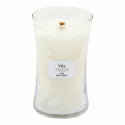 Woodwick Linen Large Candle - Geurkaars -WoodWick woodwick linen large candle geurskaars 2 7