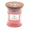 Woodwick Melon & Pink Quartz Medium Candle - Geurkaars -WoodWick woodwick melon pink quartz m candle geurskaars 1 1