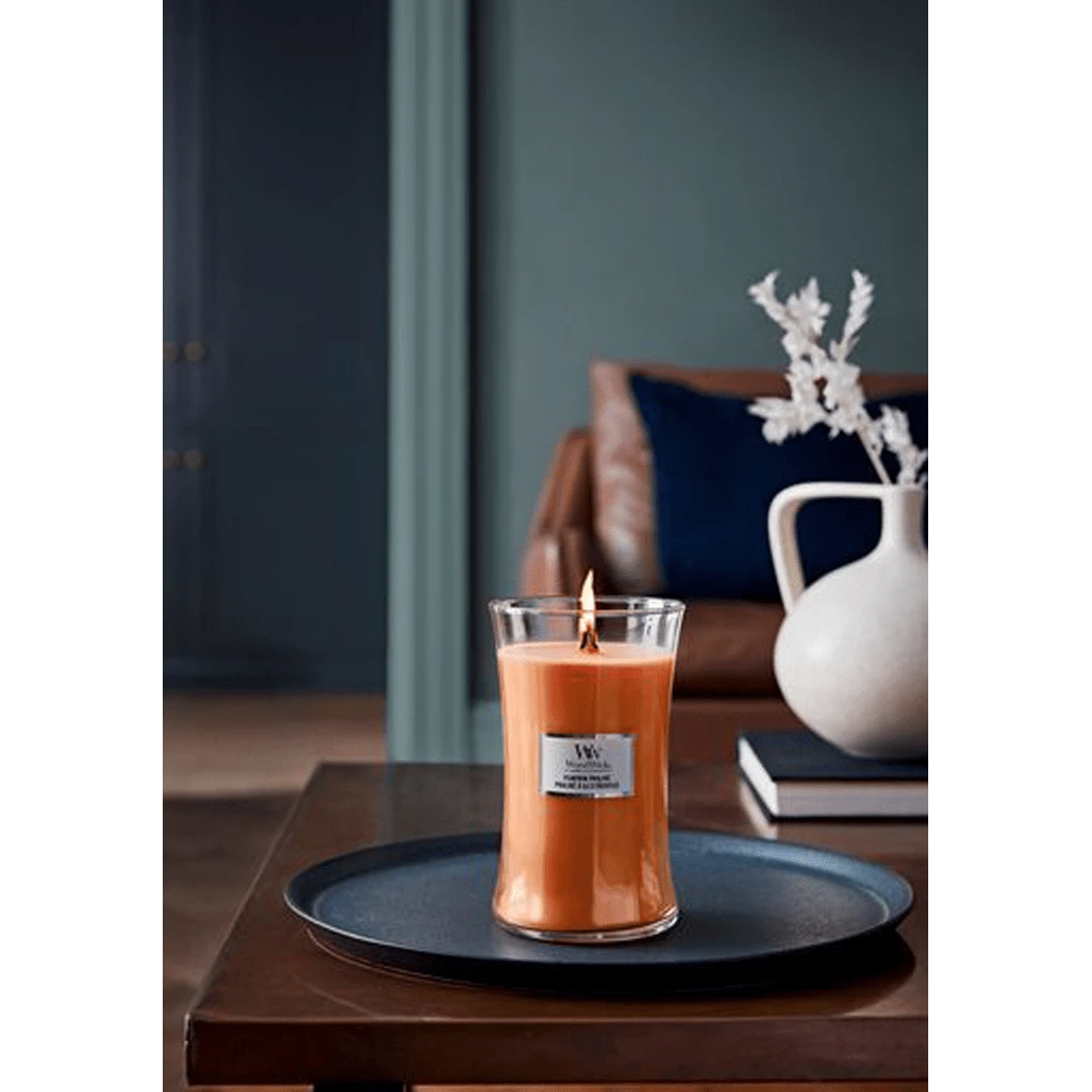 Woodwick Pumpkin Praline Large Candle - Geurkaars 4 Woodwick Pumpkin Praline Large Candle - Geurkaars - Afbeelding 2
