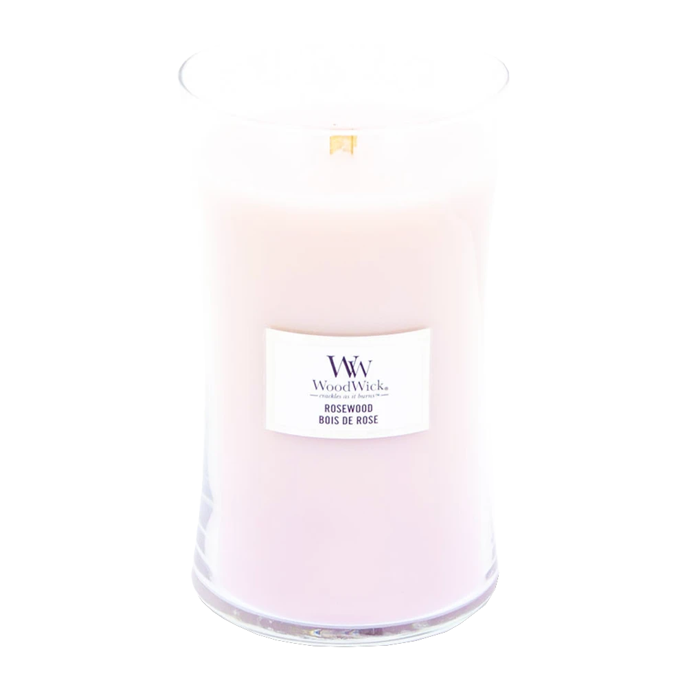 Woodwick Rosewood Large Candle - Geurkaars 4 Woodwick Rosewood Large Candle - Geurkaars - Afbeelding 2