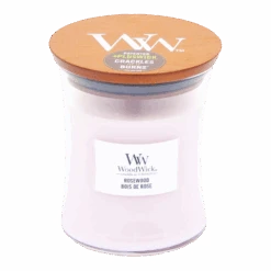 Woodwick Rosewood Medium Candle - Geurkaars